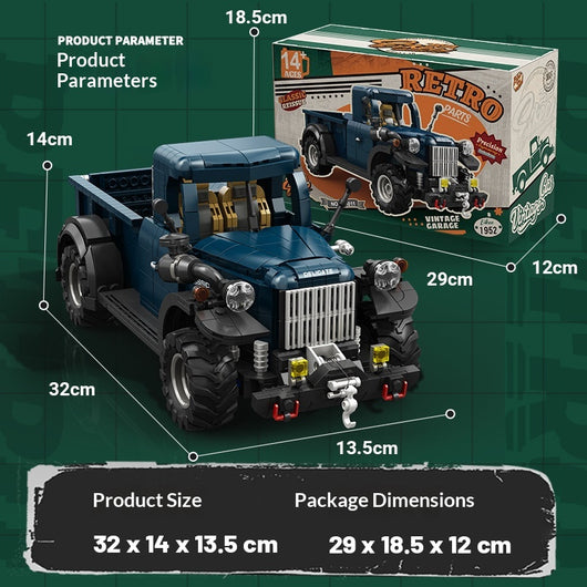Juego de Bloques de Construcción Estilo Retro - Image 4