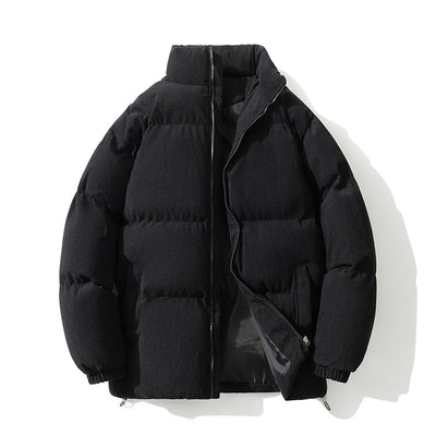 Chamarra Acolchada de Invierno para Hombre con Cuello Alto - Image 9