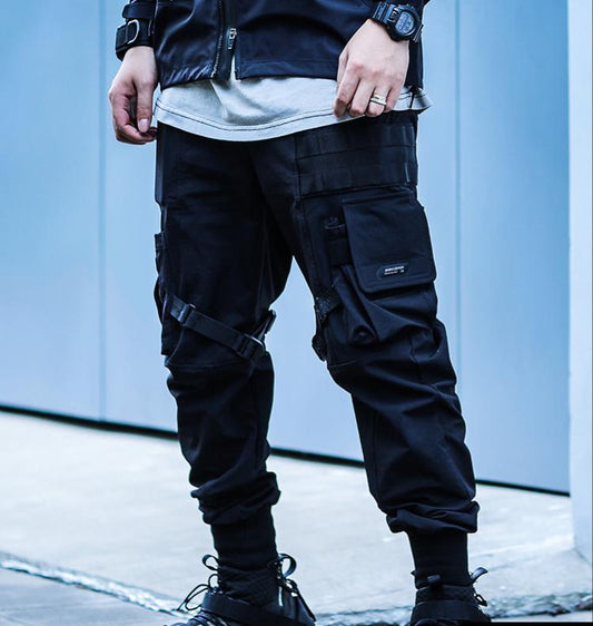 Pantalones Casuales Funcionales Overol Holgado