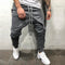Pantalones Joggers Multicapa Hip-Hop con Cordón Ajustable