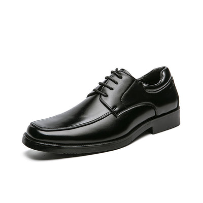 Zapatos de Cuero Hombre Punta Cuadrada - Elegancia Casual Profesional - Image 6