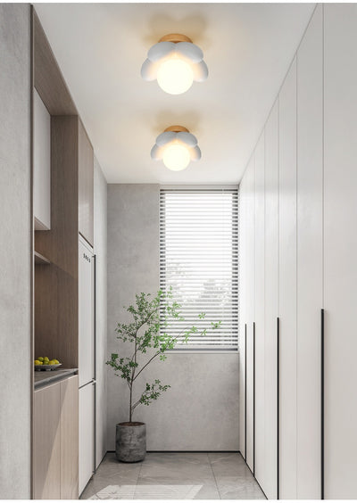 Lámpara de Pared Infantil Flor - Luz Moderna Estilo Crema para Dormitorio - Image 11