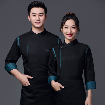 Uniforme Profesional Chef Manga Larga - Image 10