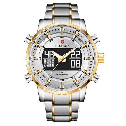 Reloj Deportivo Dual Display Multifuncional Resistente al Agua para Hombre - Image 16