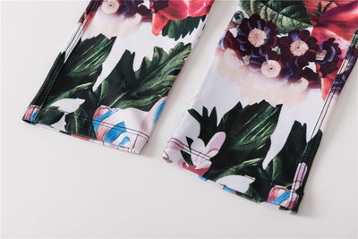 Leggings Falda Estampado Mariposas Floral Retro - Image 23