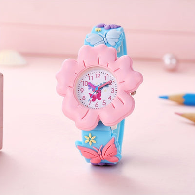 Reloj Infantil Flores Coloridas - Diseño Cute para Niñas Estudiantes - Image 6