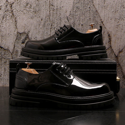 Zapatos de Cuero Brillante para Negocios - Colección Otoño - Image 6