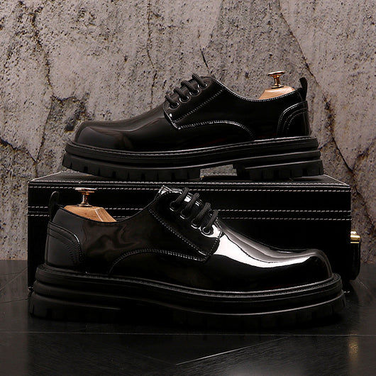 Zapatos de Cuero Brillante para Negocios - Colección Otoño - Image 6