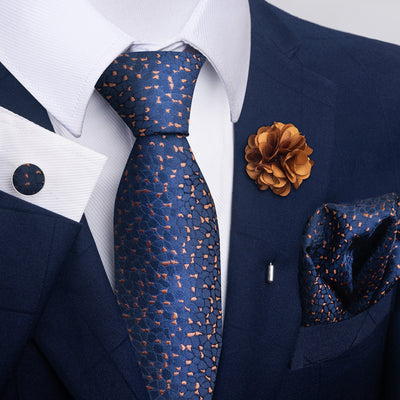 Combo Corbata, Traje y Pañuelo de Bolsillo para Hombre - Juego 8 - Image 15
