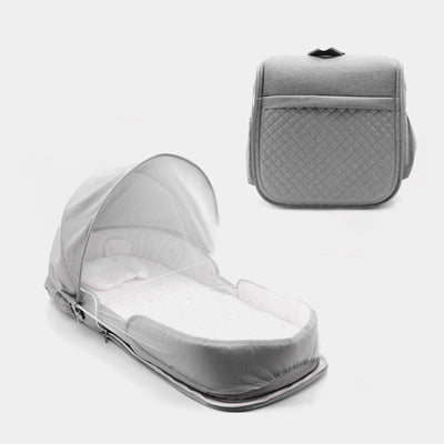 Cuna Portátil Plegable para Bebé con Mochila de Transporte - Image 3