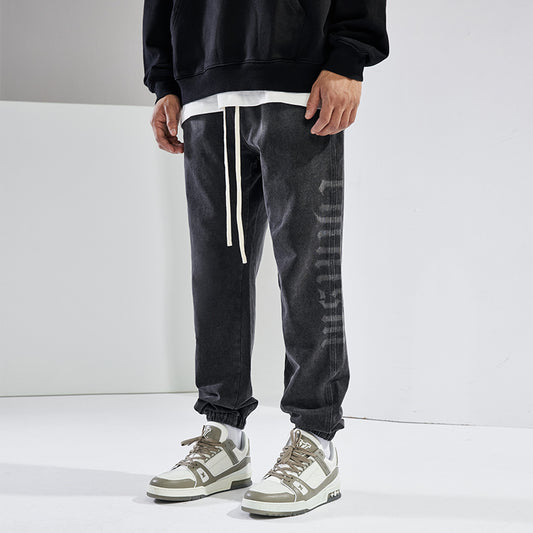 Pantalones Casuales con Estampado Lateral - Diseño Trendy