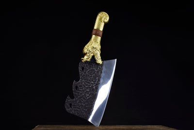 Cuchillo de Corte Dragon Bone - Equipamiento Dorado Premium - Image 7