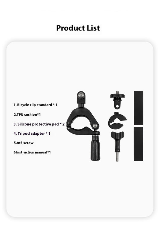 Adaptador Universal para Cámara Deportiva en Bicicleta - Image 11