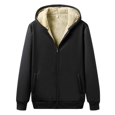 Conjunto de Sudadera Gruesa de Terciopelo para Hombre Talla Grande - Image 20