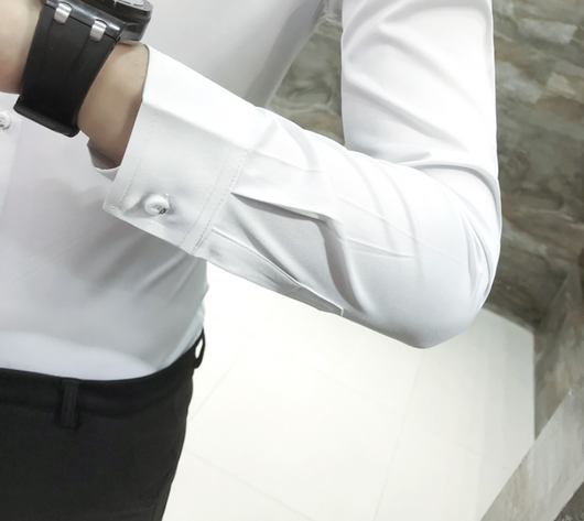 Camisa Casual Manga Larga Slim Fit Tendencia - Image 10