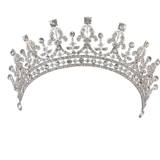 Corona Nupcial Reina - Tocado de Novia Elegante - Image 9