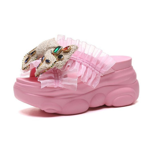 Sandalias Plataforma para Mujer con Moño - Versátiles y Cómodas - Image 6