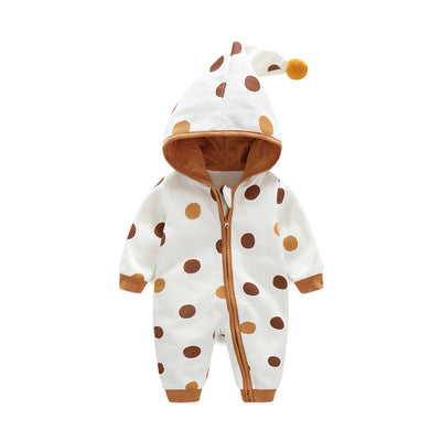 Body Gatero de Algodón Estampado con Capucha para Bebé - Image 11