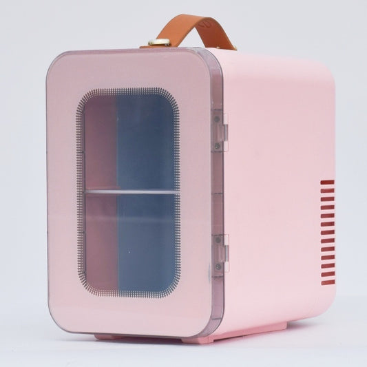 Minirefrigerador de Belleza Dual Temperatura con Puerta Transparente