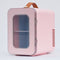 Minirefrigerador de Belleza Dual Temperatura con Puerta Transparente