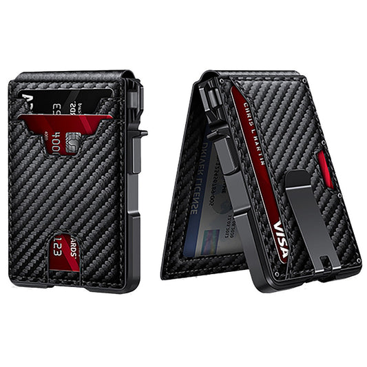 Billetera Bifold con Protección RFID y Extracción Rápida de Tarjetas - Image 2