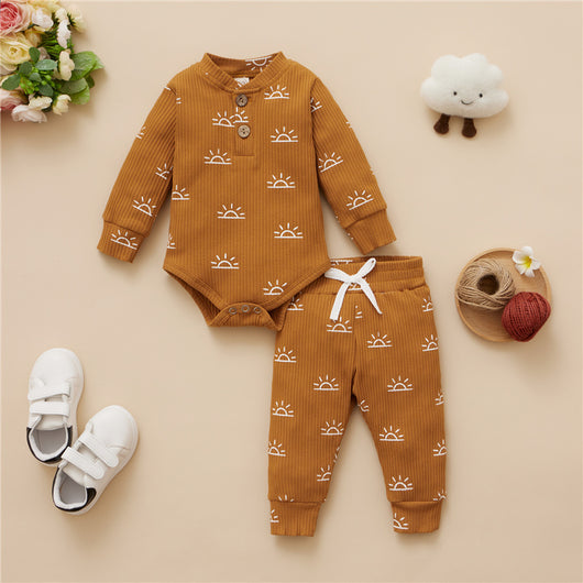 Conjunto de Buzo y Pantalón de Algodón con Estampado Infantil para Hombre - Image 3