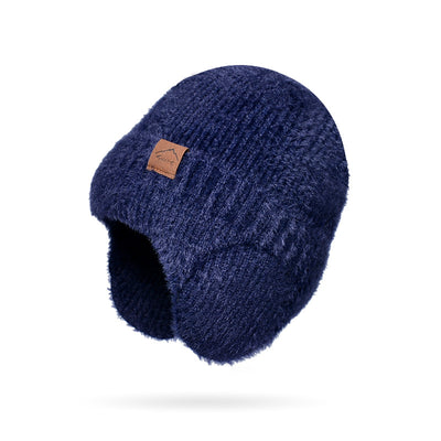 Gorro Tejido Cálido con Orejeras Protectoras para Invierno - Image 5