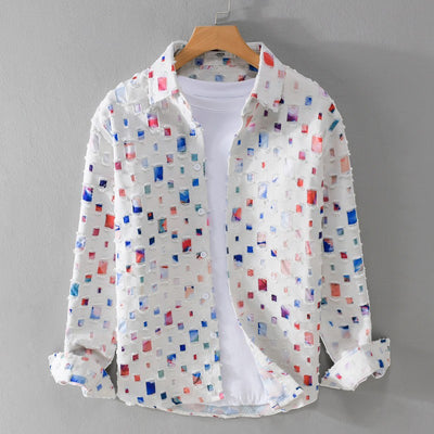 Saco Clásico Primavera con Solapa y Ojales para Hombre - Image 3