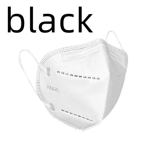 White 3D KN95 five-layer protective mask with ear loops, designed for dust and general protection. - Image 7