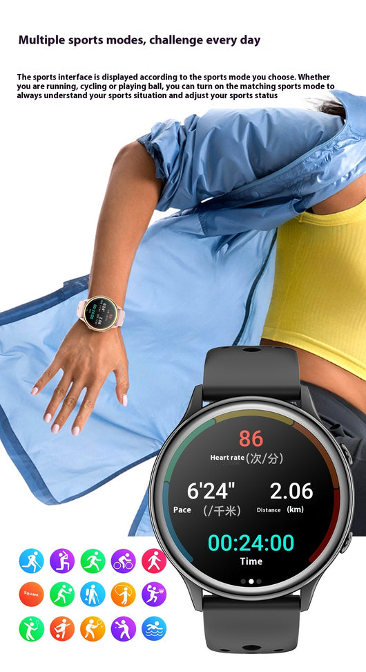 Reloj Inteligente con Llamadas por Bluetooth, Monitor de Frecuencia Cardíaca y Sueño - Image 27