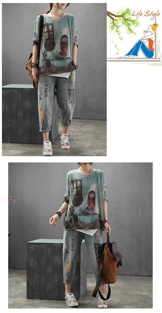 Camiseta Suelta Estampada - Image 10