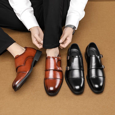 Zapatos de Cuero Casuales para Hombre Talla Grande - Estilo Ejecutivo - Image 3