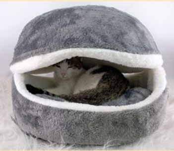 Nido Desmontable para Gatos y Perros - Cama Hamburguesa Acogedora - Image 13