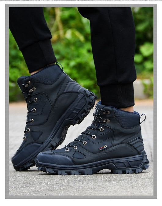 Botas Invierno Hombre Talla Grande Forro Polar Antideslizantes - Image 15