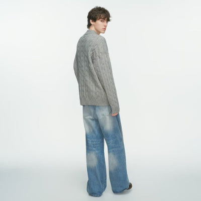 Suéter de Cuello Alto Casual para Hombre - Diseño Moderno y Versátil - Image 4