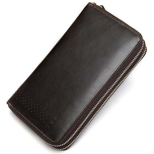 Cartera de Cuero Genuino Premium para Hombre Ejecutivo Personalizable - Image 11