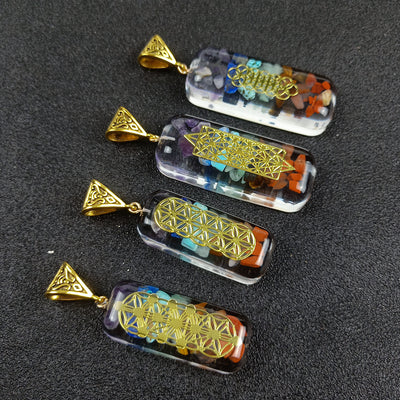 Collar Chakra de Piedras Semipreciosas Cristalinas - Image 12