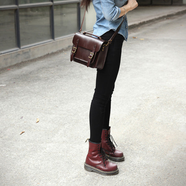 Bolso Crossbody Británico de Estilo Clásico