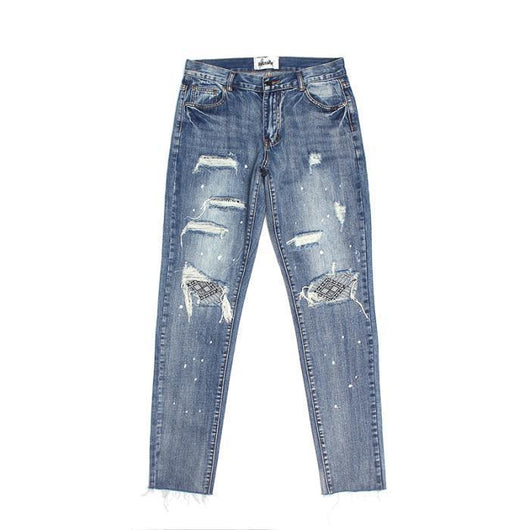 Jeans Rotos Negro Estilo Street para Hombre - Image 4