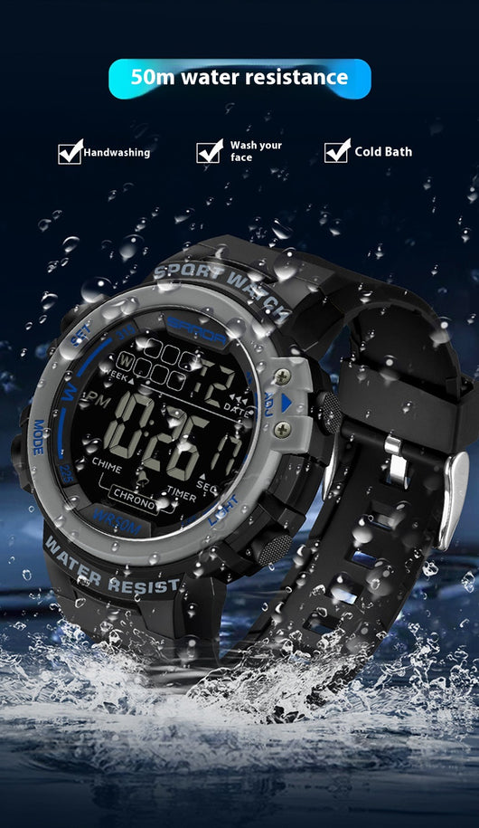 Reloj Inteligente Luminoso para Hombre - Estilo Juvenil Multifuncional - Image 12