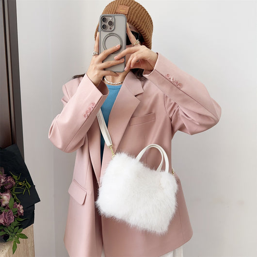 Bolso Tote de Piel Sintética Estilo Fox - Image 33