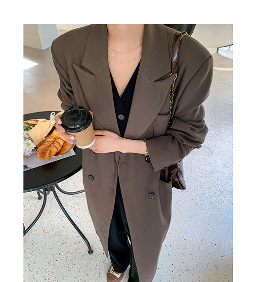 Abrigo Trench Coat Largo a la Rodilla para Mujer - Image 10
