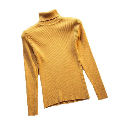 Suéter Cuello Alto Mujer Tejido Térmico Invierno - Image 29