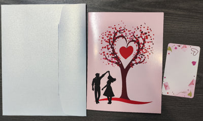 Tarjeta de Invitación 3D con Forma de Corazón para San Valentín - Image 6