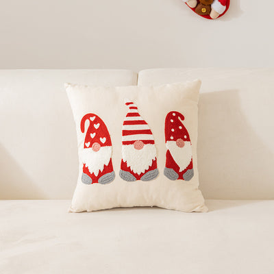 Funda de Almohada Navideña con Bordado - Decoración Festiva para el Hogar - Image 8