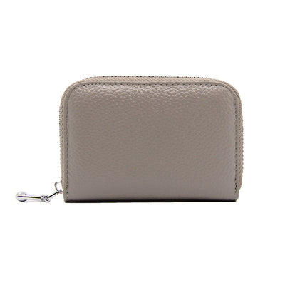 Billetera Compacta de Cuero Genuino con Protección RFID para Mujer - Image 20