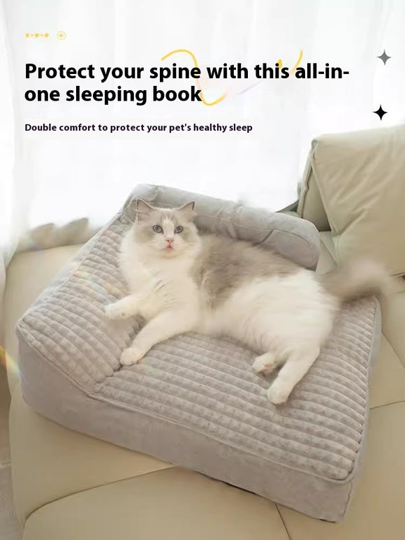 Cama Nido para Gatos Todo Clima - Desmontable y Lavable