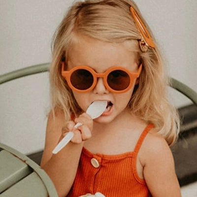 Gafas de Sol Infantiles Redondas Ligeras y Modernas - Image 22