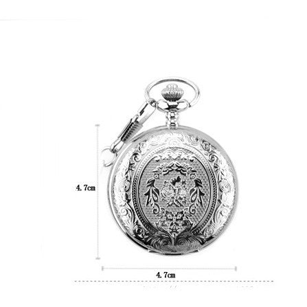 Reloj de Bolsillo Retro para Mujer con Diseño Hueco y Bolsillo - Image 14