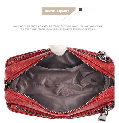 Bolso Crossbody de Cuero Genuino para Mujer - Bolsa de Hombro para Celular - Image 22